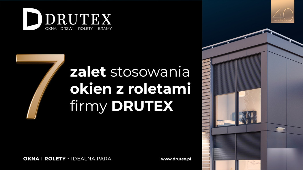 7 istotnych zalet połączenia okien z roletami tego samego producenta