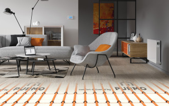 Kompleksowe systemy grzewcze Purmo - podłogówka i grzejnik Ulow‑E 