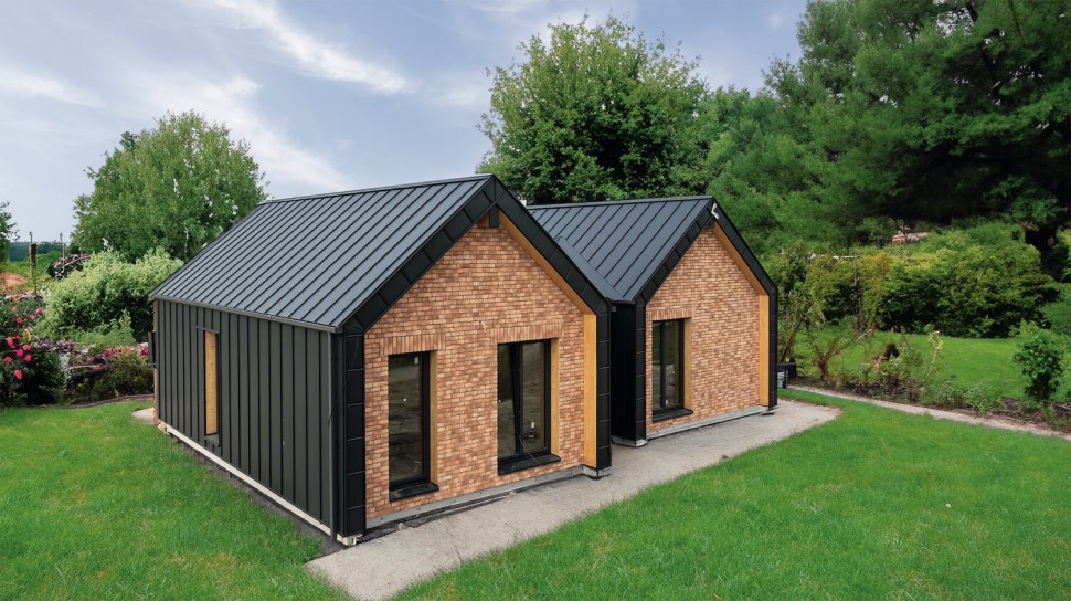 nowoczesny dom drewniany