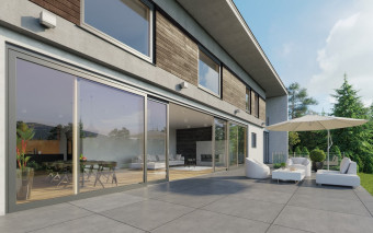 Nie wiesz, jakie drzwi tarasowe wybrać? PCV, drewno, aluminium - rozwierane czy przesuwne? Poradnik