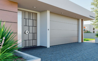 DRUTEX rozszerza ofertę: nowe bramy garażowe i drzwi D-ART LINE