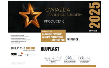 Sukces Aluplast: lider rynku z kolejnymi prestiżowymi nagrodami