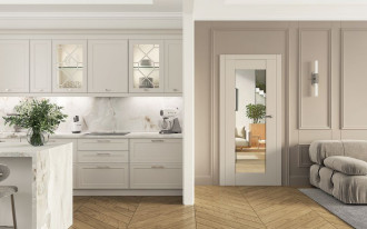 Drzwi Tago z lustrem - sposób na nowoczesne wnętrze