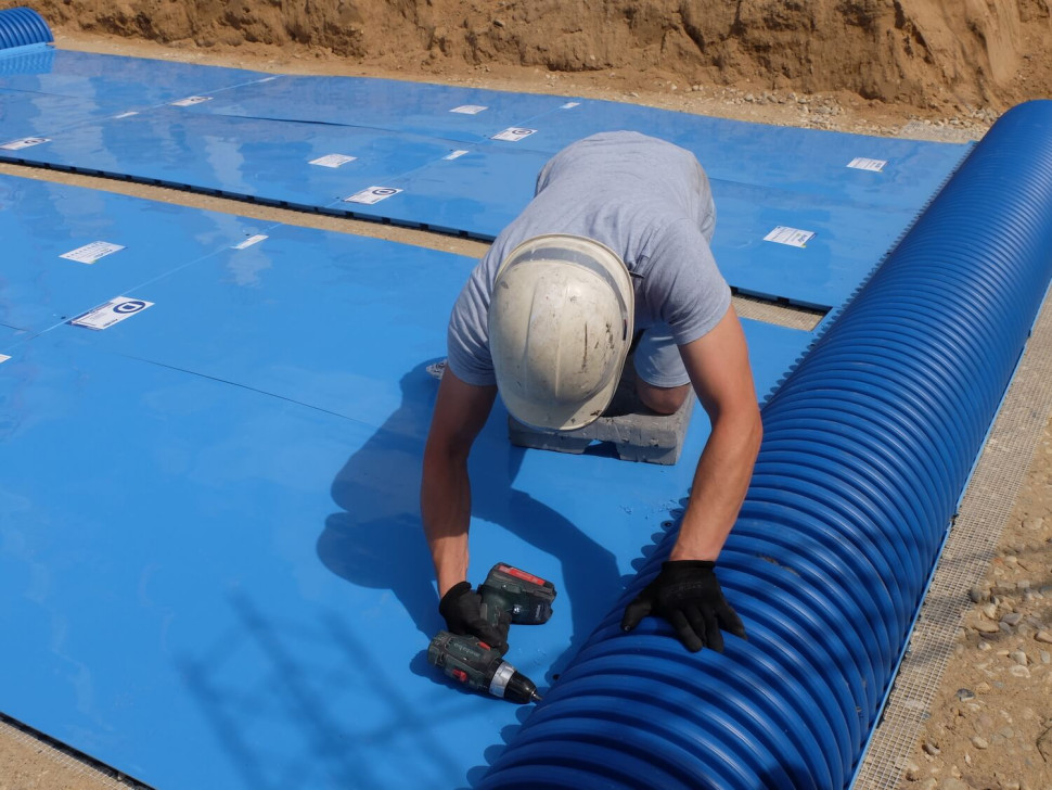 Gruntowy wymiennik ciepła montaż