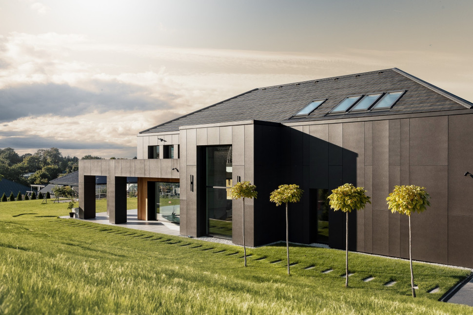 Dachówka betonowa Braas Teviva, kolor grafit