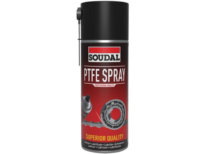 Soudal PTFE Spray – specjalistyczny środek, który tworzy niewidzialną tarczę.