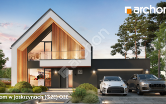 Przestrzeń i światło w roli głównej - nowoczesne projekty domów z antresolą i wysokim salonem