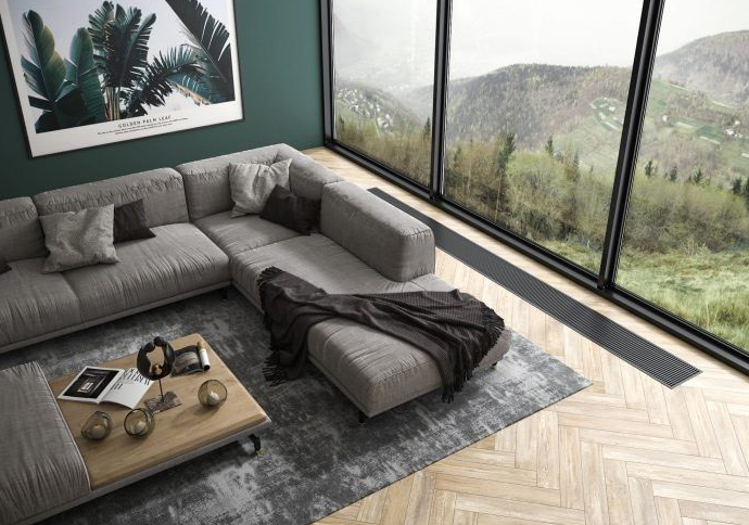 Grzejniki kanałowe Aquilo firmy Purmo wyróżniają się wysoką wydajnością oraz oszczędnością energii