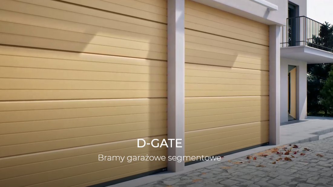 D-GATE - bramy garażowe, które nie zawodzą. Nowoczesność, bezpieczeństwo i styl w jednym