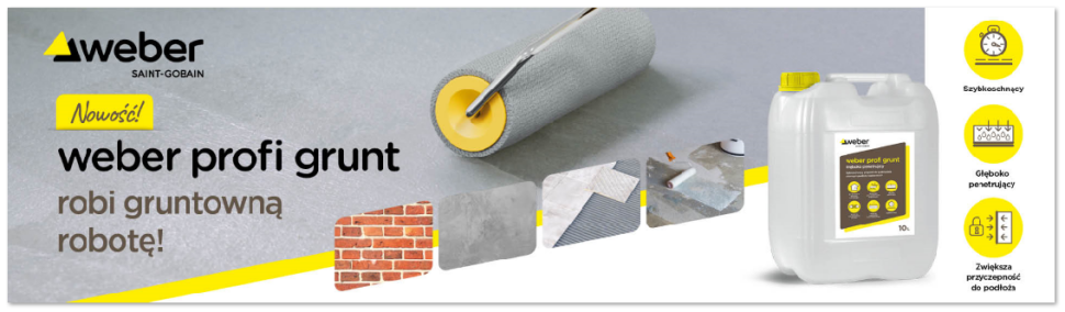 Szybkoschnący grunt do chłonnych podłoży od Weber