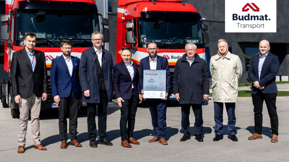 Historyczny kontrakt w branży transportowej! Budmat Transport zamawia 102 ciężarówki Renault Trucks