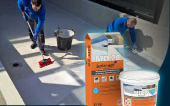 Hydroizolacja łazienki, tarasu i basenu? Tylko z Botament MD28
