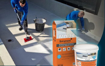 Hydroizolacja łazienki, tarasu i basenu? Tylko z Botament MD28