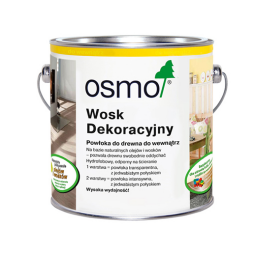 Wosk dekoracyjny INTENSYWNY - MATOWA BIEL 3186, 0,125 L