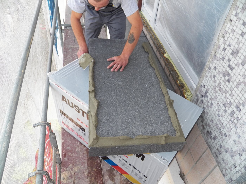 Styropian szary klej