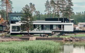 Villa Havet - budynek zintegrowany z naturą