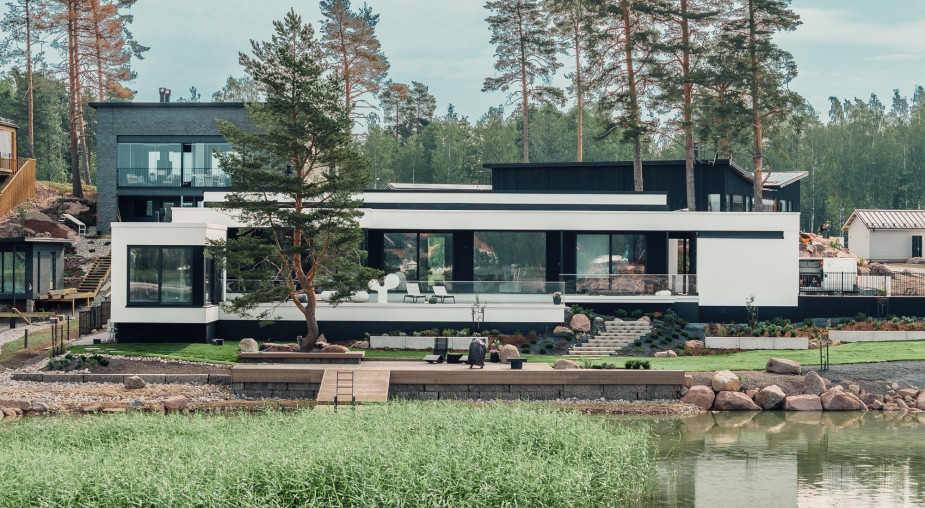 Villa Havet - budynek zintegrowany z naturą