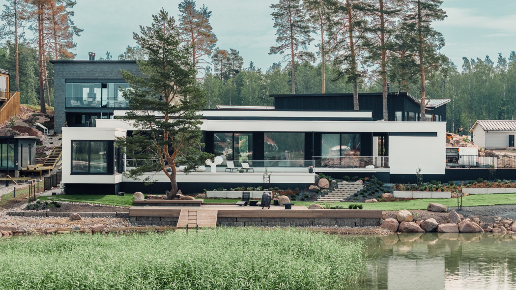 Villa Havet - budynek zintegrowany z naturą