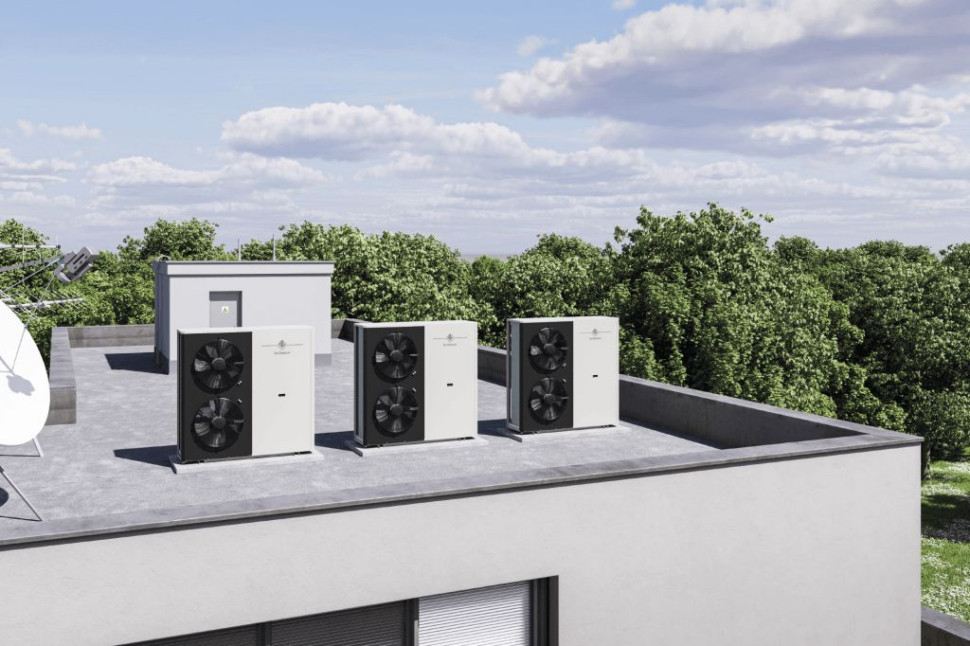 Komercyjne pompy ciepła typu monoblok - MHTC R290