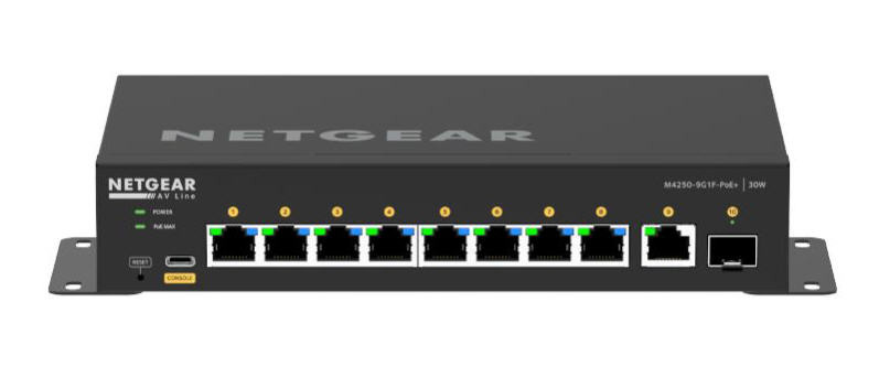 Przełącznik 8x1G PoE+ 110W 1x1G i 1xSFP.
