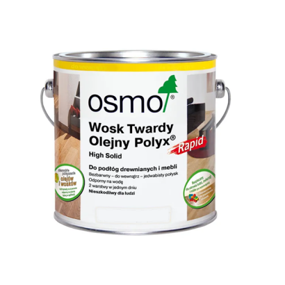 Wosk twardy olejny 3232 RAPID jedwabisty połysk 0,75 L