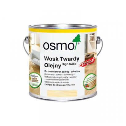 Wosk twardy olejny 3067 KOLOR JASNY SZARY, 0,75 L