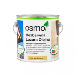 Uniwersalna olejna lazura do drewna 000 bezbarwna 0,75 L