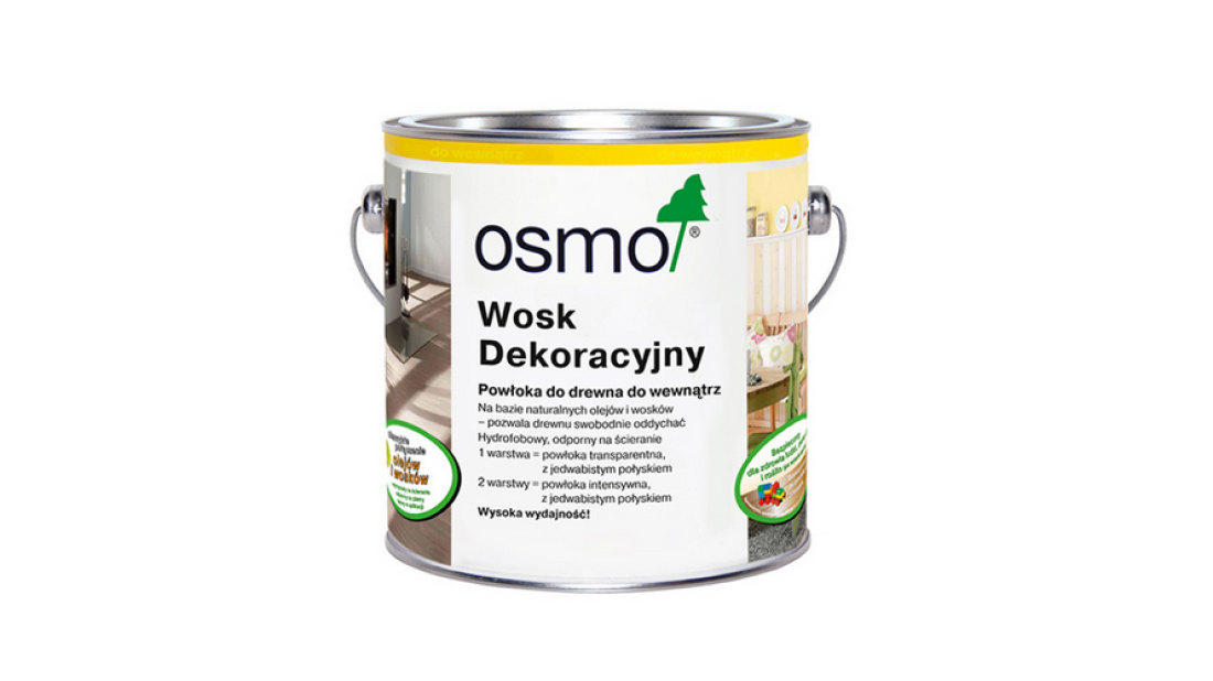 Woski dekoracyjne intensywne Osmo - kolor i ochrona drewna