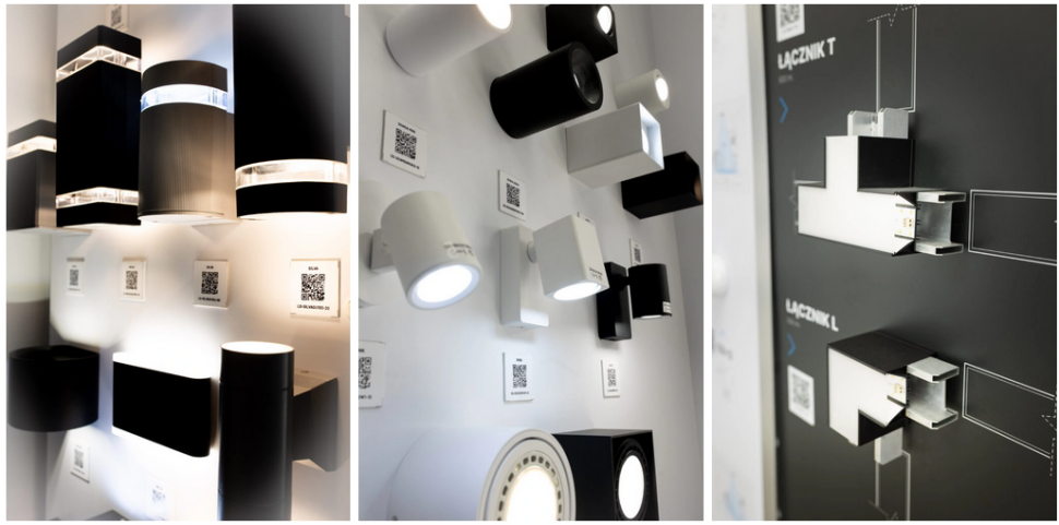 W starannie zaprojektowanych ekspozycjach znajdziesz szeroki przekrój rozwiązań świetlnych GTV