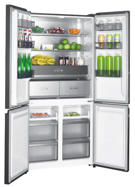 Lodówka gwarantują niezwykłą funkcjonalność dzięki optymalnie zaprojektowanej przestrzeni wewnątrz