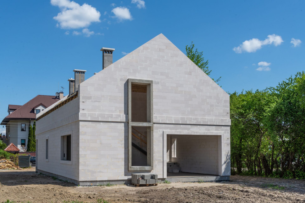 Ściany domu z bloczków Ytong EnergoUltra+