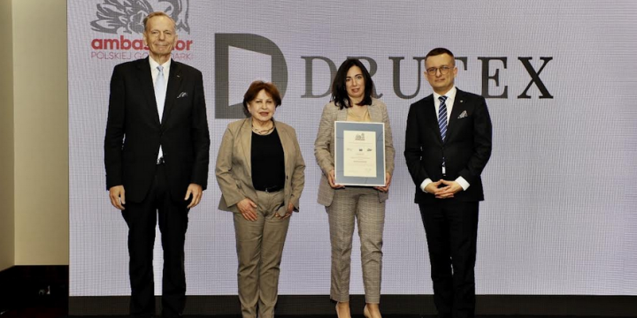 Drutex nagrodzony jako Marka Europejska. Polski lider doceniony na arenie międzynarodowej
