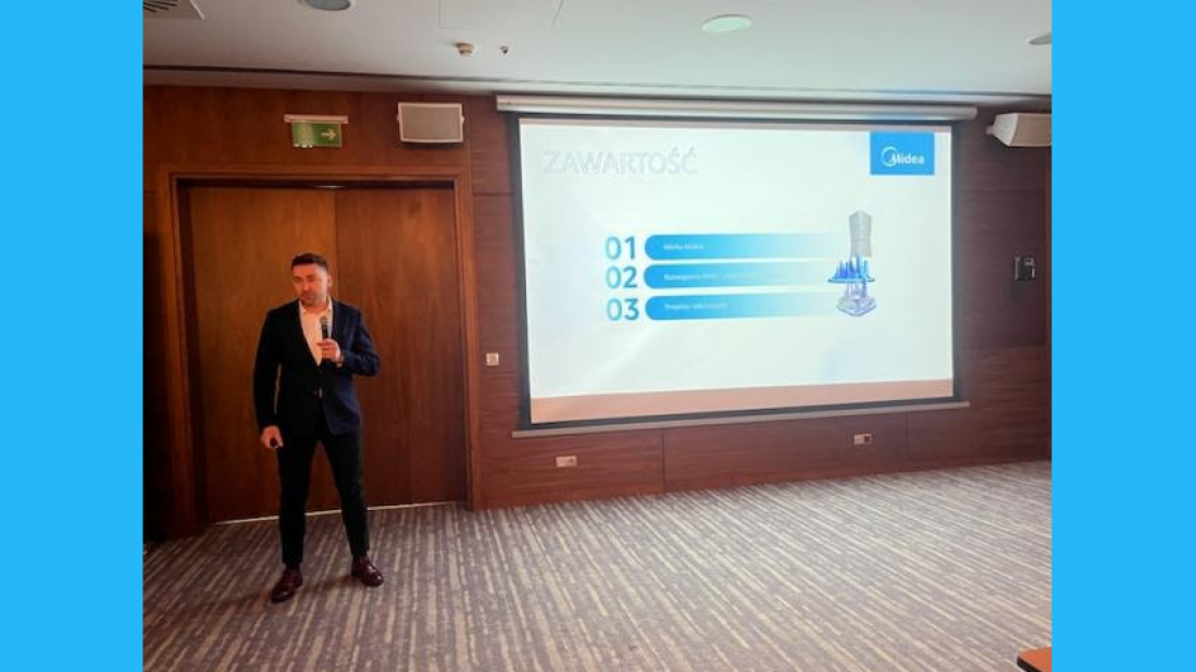 Midea na seminariach branżowych Millenium - eksperckie prezentacje dla branży instalacyjnej