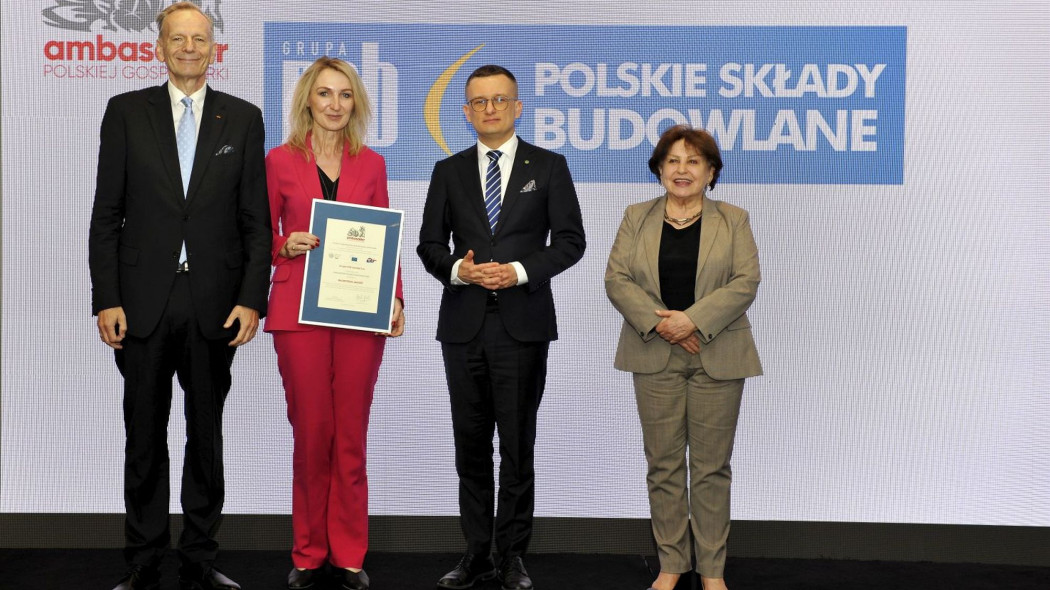 Grupa PSB z tytułem "Ambasadora Polskiej Gospodarki"