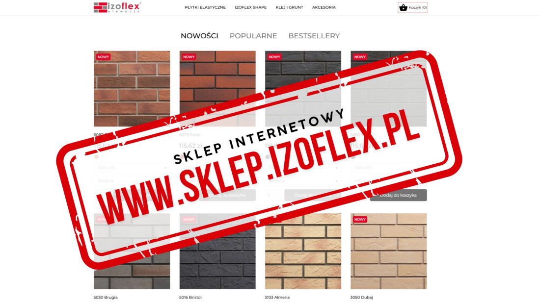 Internetowy sklep Izoflex już działa!