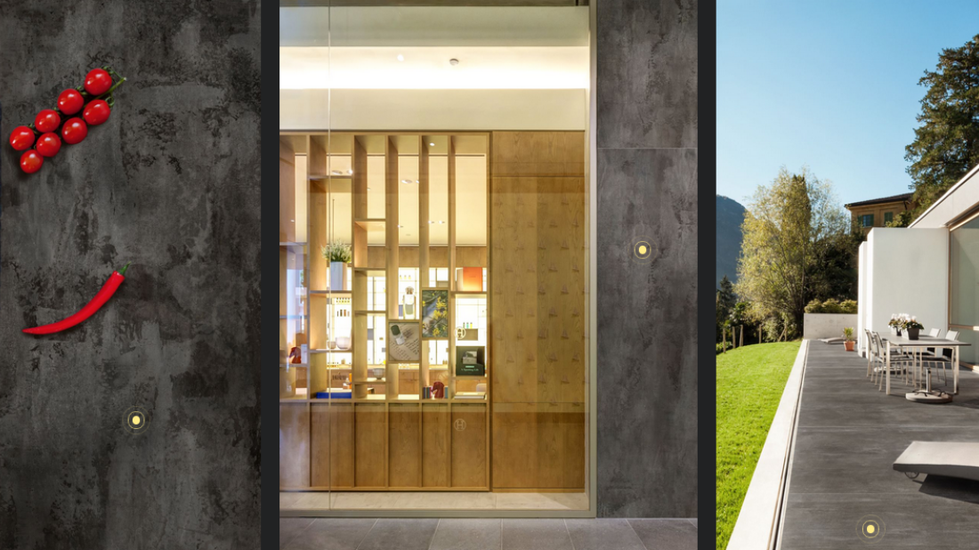 Neolith Metropolitan - powierzchnia z efektem zużytego metalu