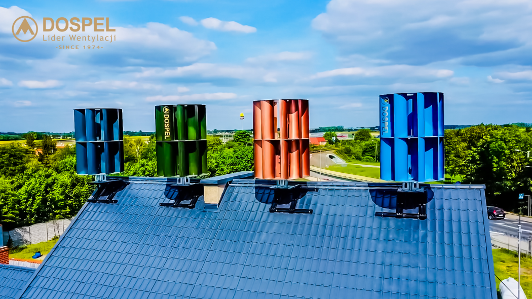 Turbina wiatrowa Dragon od Dospel - domowa energia z natury