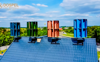 Turbina wiatrowa Dragon od Dospel - domowa energia z natury