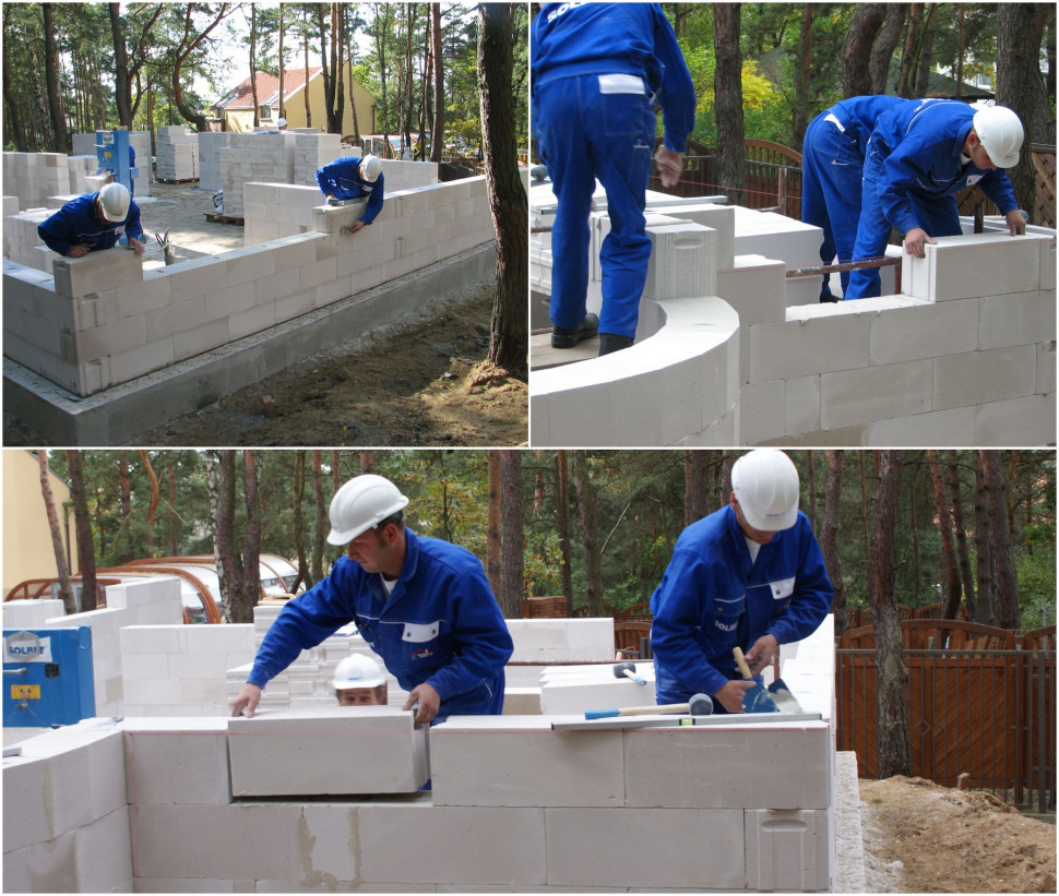 Obecnie najczęściej stosowane elementy murowe (bloczki, pustaki) to w dużej mierze wyroby o dużej dokładności wymiarowej