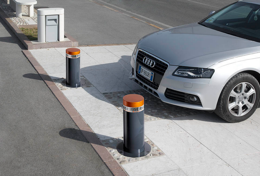 RISE chowane w ziemię słupki parkingowe