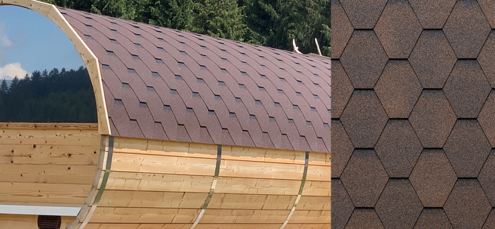 Gonty bitumiczne Eco Roof Hexagonal