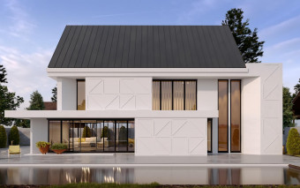 Ozdoby elewacji, które odmienią twój dom - bonie, płytki, drewno i więcej