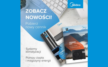 Nowe cenniki Midea 2025 już dostępne! Sprawdź ofertę klimatyzatorów, pomp ciepła i magazynów energii