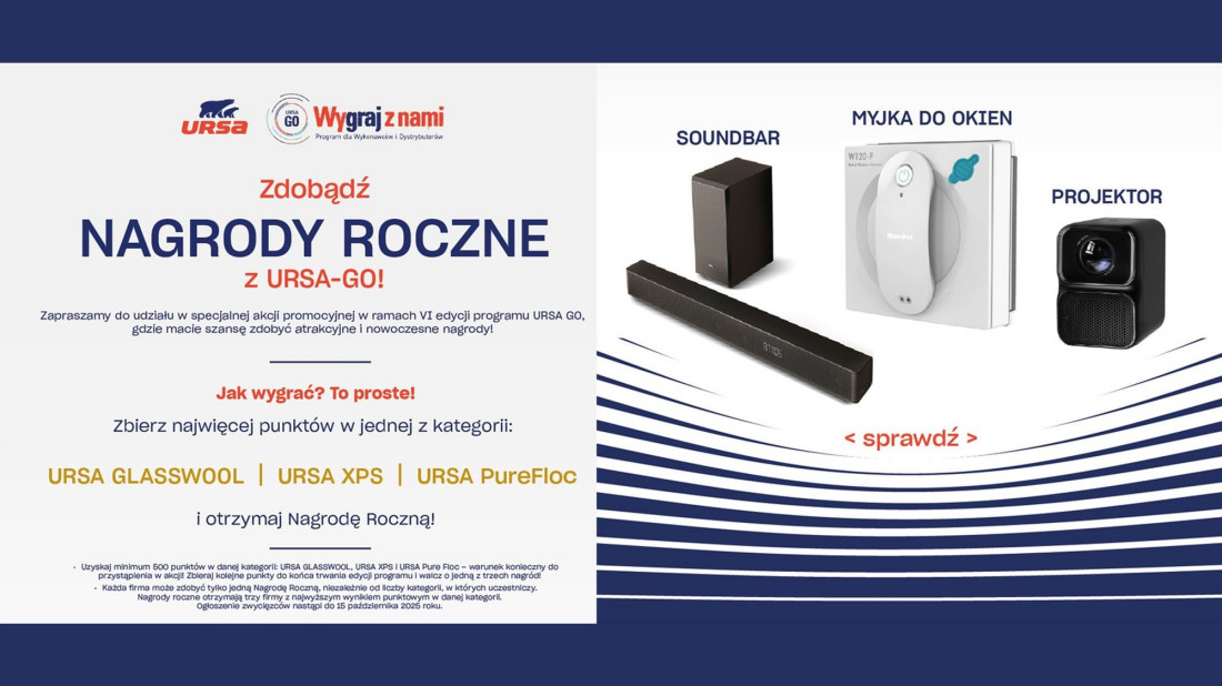 Akcja promocyjna w URSA-GO! Zdobądź specjalne nagrody roczne!