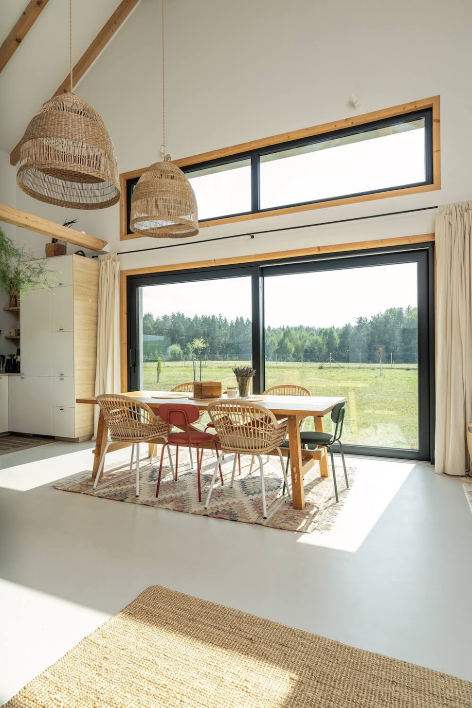 duże okna nieotwierane fiksy