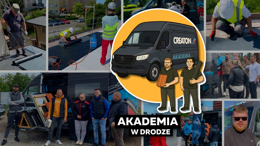 Akademia w Drodze - letnia akcja szkoleniowa dla profesjonalistów z branży dachowej