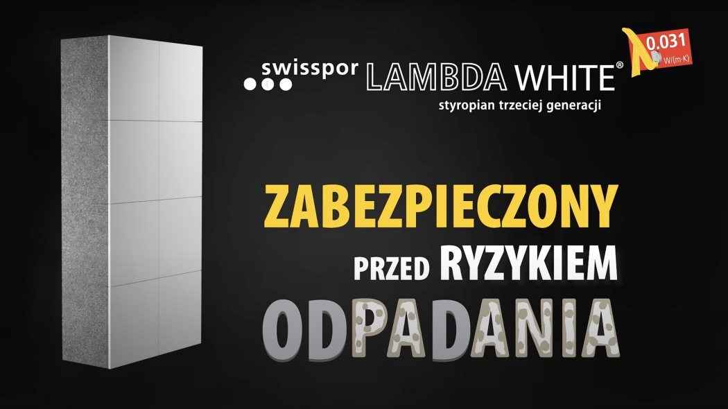 swissporLAMBDA WHITE - doskonały materiał dla termoizolacji