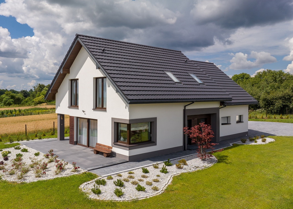 Dachówka KODA - FINESSE w kolorze lupka glazurowana