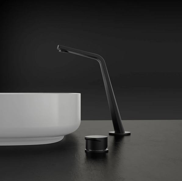 XELO-Flex 260 - designerska bateria umywalkowa 2-otworowa o owalnym kształcie