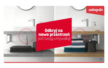 Syfon umywalkowy QUICK-CLACK NANO 6.7 - więcej miejsca, mniej problemów